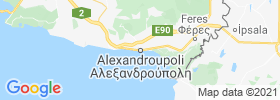 Alexandroupoli map